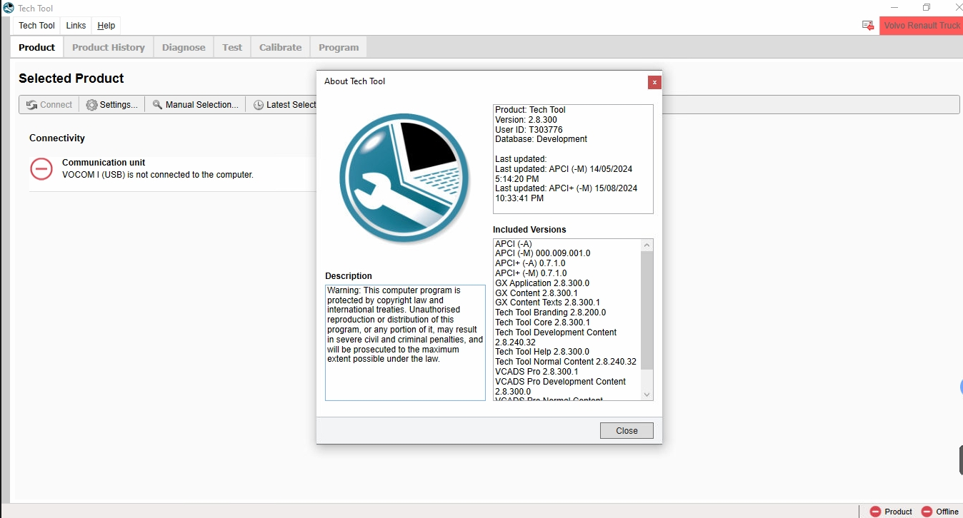 Newest 2025 Premium Tech Tool For Volvo PTT 2.8.300 Software+Devtool+ACPI Plus Installation & Activation Service