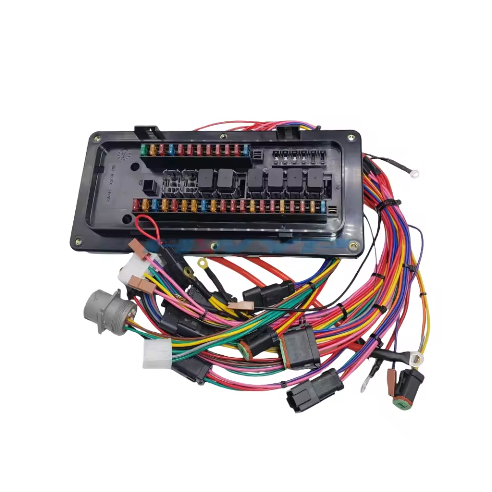 CATERPILLAR Excavator Wiring Harness 238-2319 2382319 CAT Fuse Box Wire Harness 186-4536 1864536 163-6740 1636740 for E312C E320D