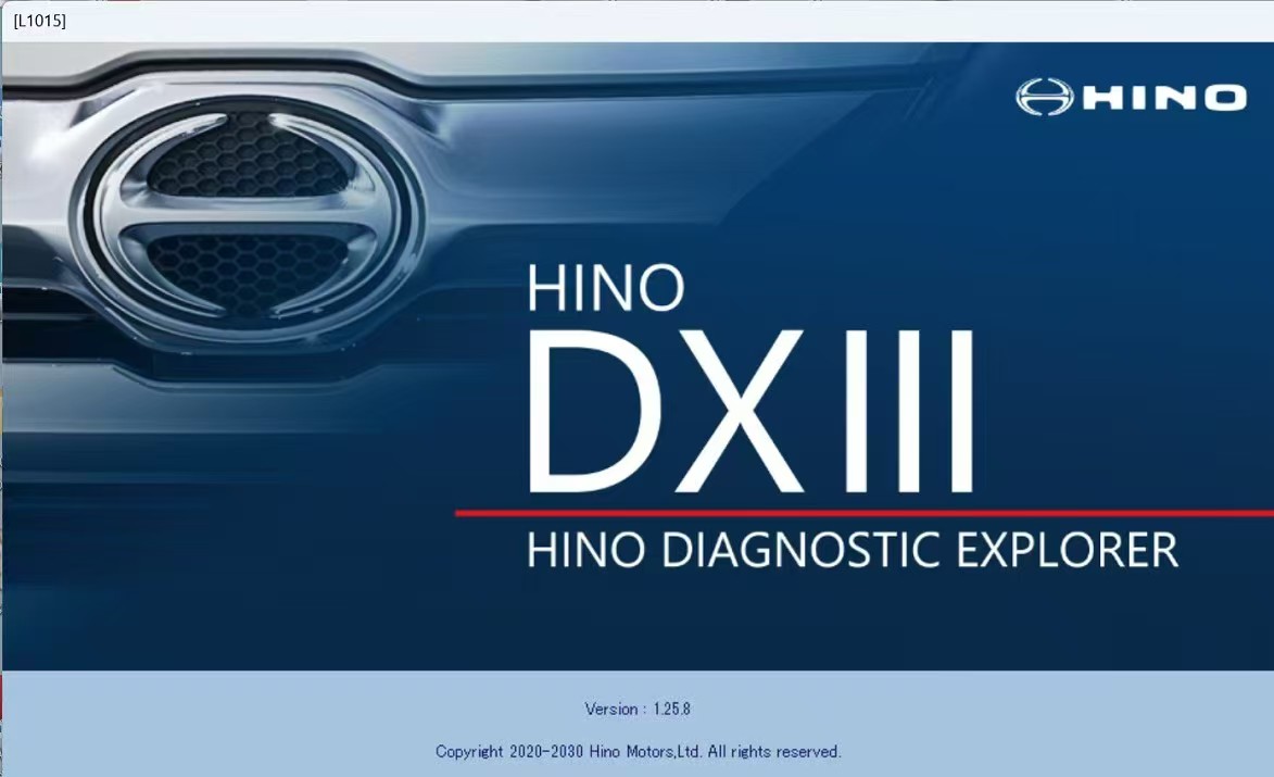 Hino Diagnostic EXplorer 3 - Hino DX3 V1.25.8 [08.2025] + One PC Installation