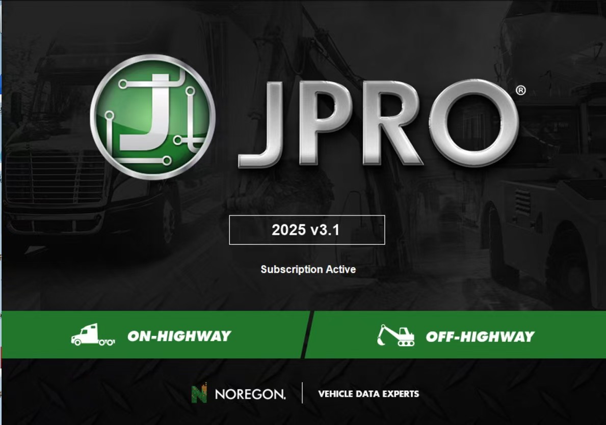 2025.12 JPRO Professional Truck Diagnostic Software 2025 V3