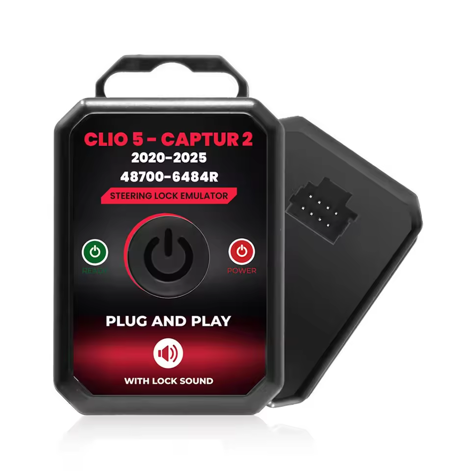 Renault Clio 5 Captur 2 2020-2025 Steering Lock Emulator Simulator