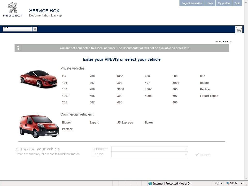 Peugeot Service Box 2014 EPC Parts Catalog and Service Manual