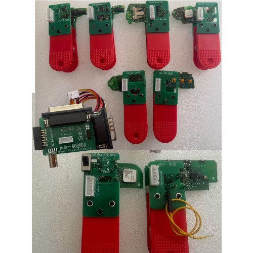 2026 OEM BDC3 8-in-1 Adapter Kit for VAG 5C 5D BMW Encrypted Key Programming & Matching Work with Keydiy KD-X4/ KD-MAX/ VVDI Key Tool Plus/ VVDI2