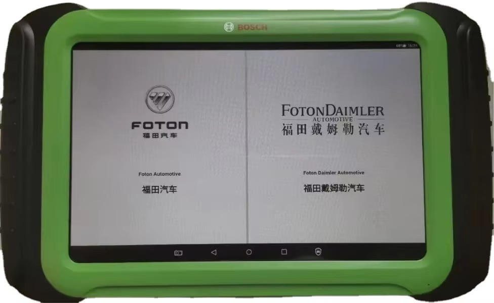 Original Beiqi Foton Car Diagnaostic Scanner Support Online ECU Programming Key Programming for Foton Petrol and EV car truck pick-up truck heavy duty vehicles