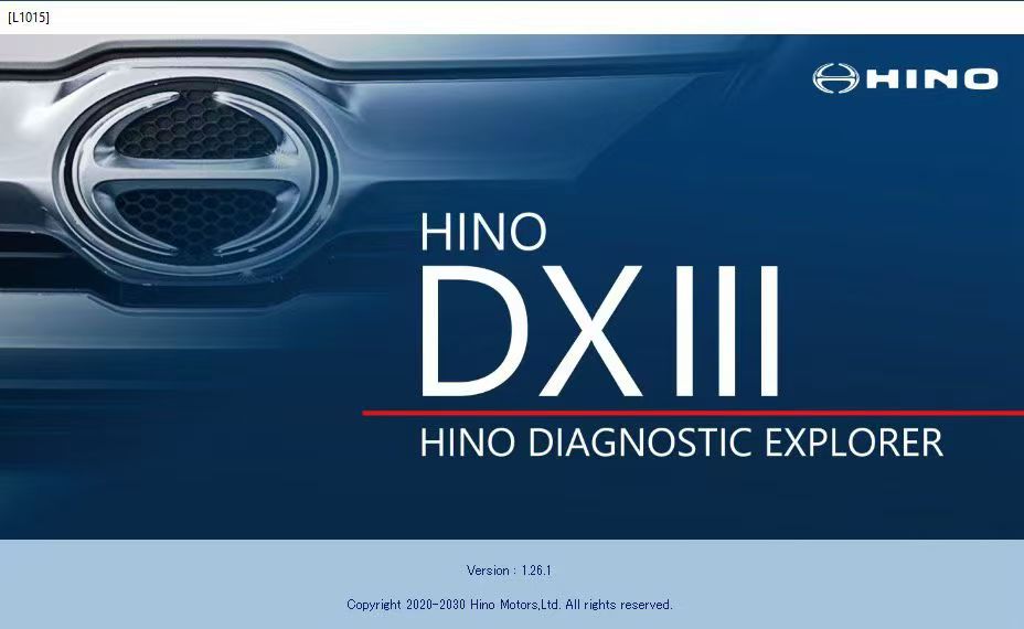 Hino Diagnostic EXplorer 3 - Hino DX3 V1.26.1 [01.2026] + One PC Installation