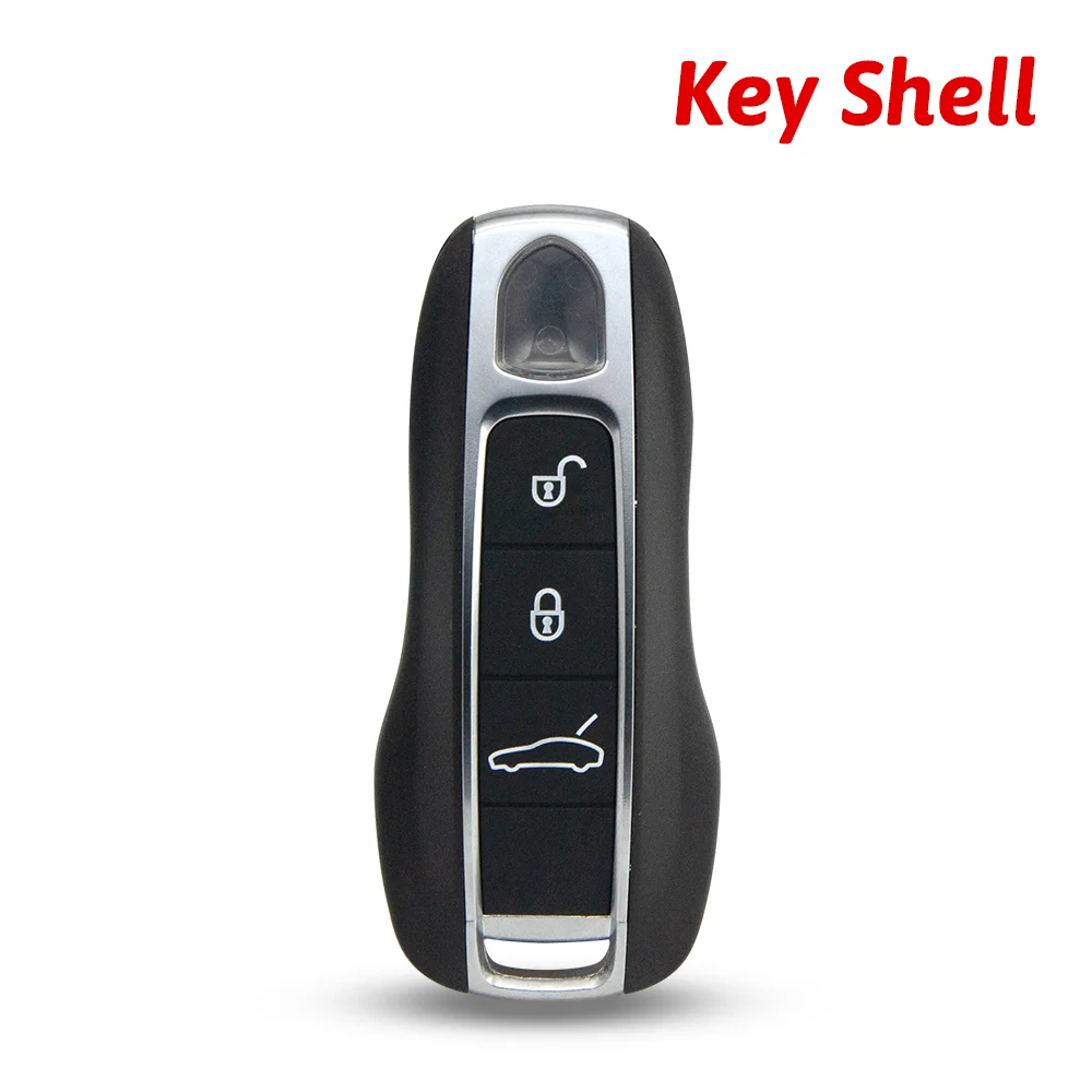 Smart key shell 3 button for Porsche Cayenne Panamera Macan 911 2019+
