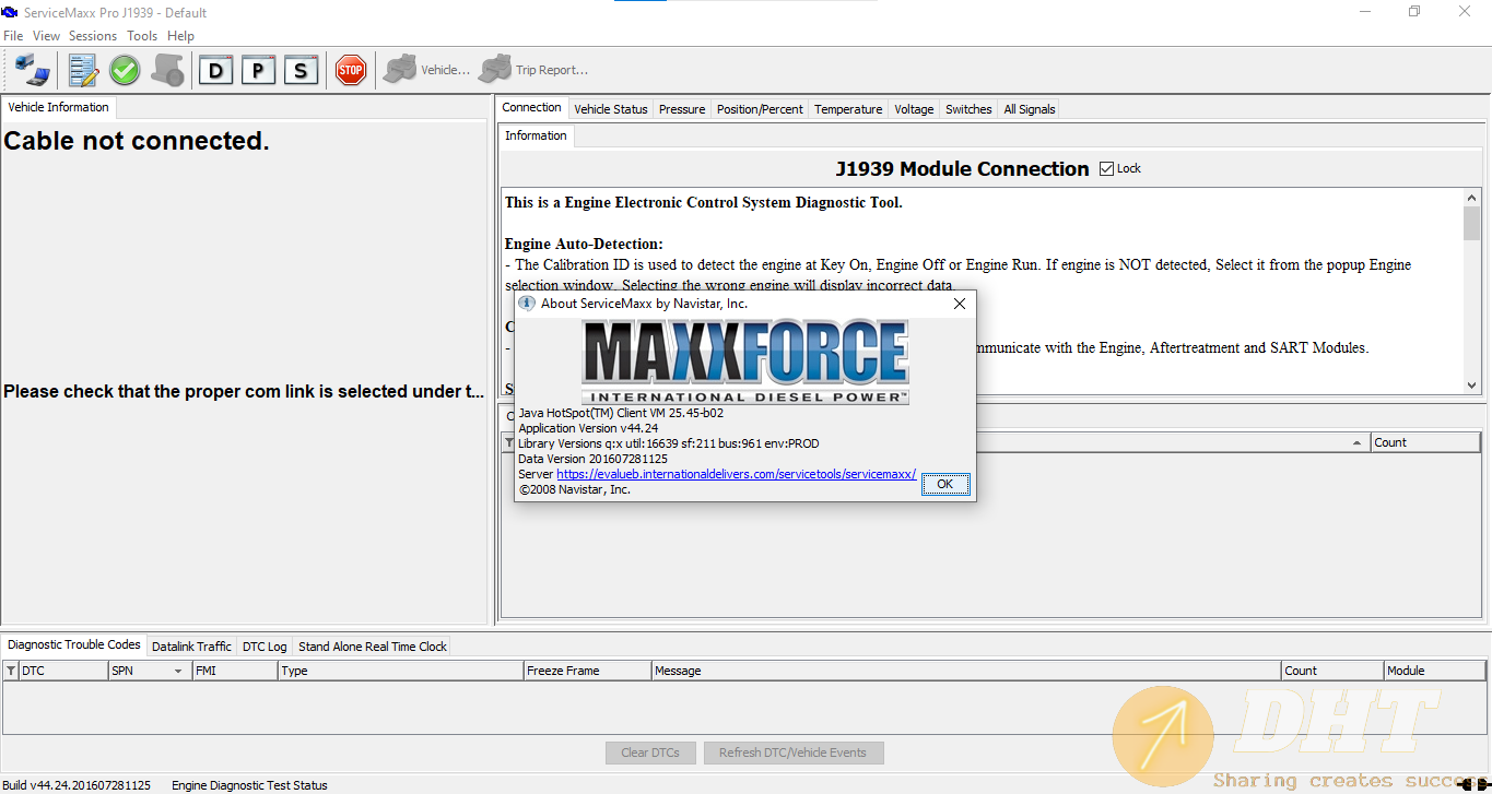 ServiceMaxx Pro J1939 for Navistar Trucks